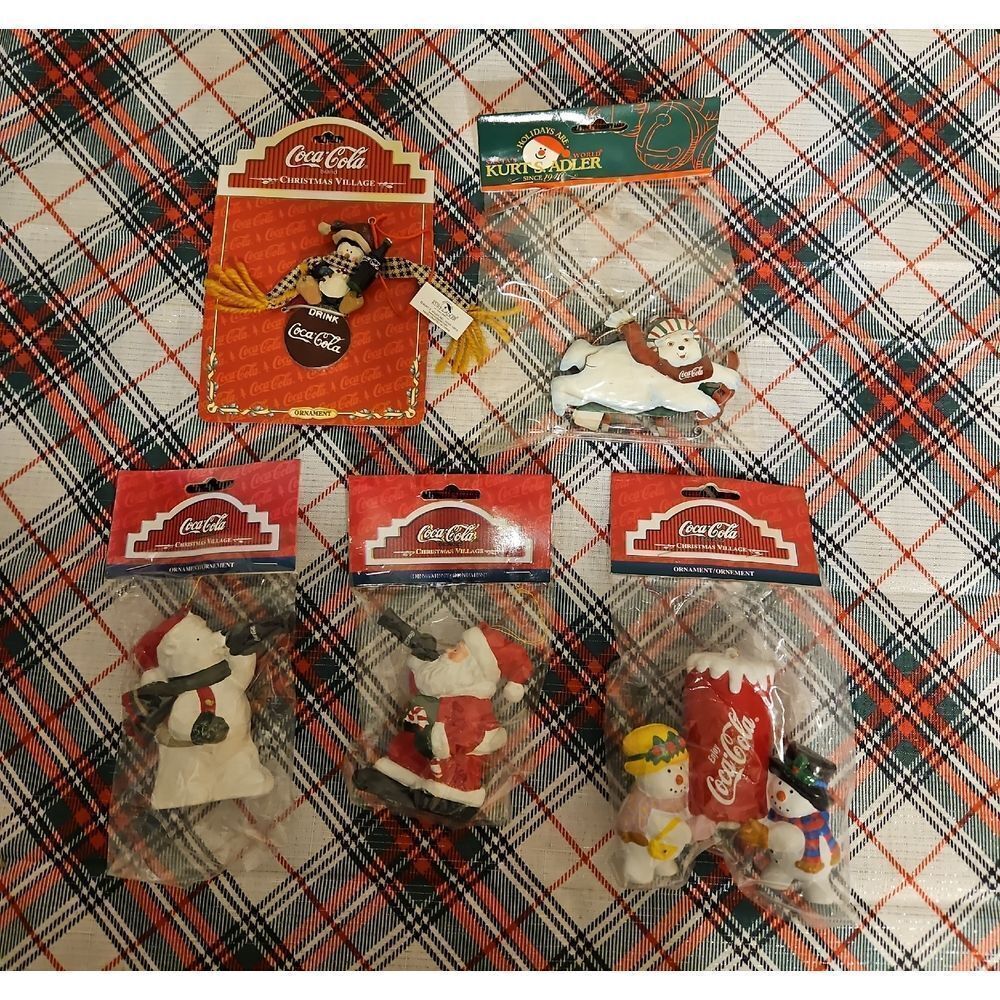Coca-Cola Holiday Ornament Collection